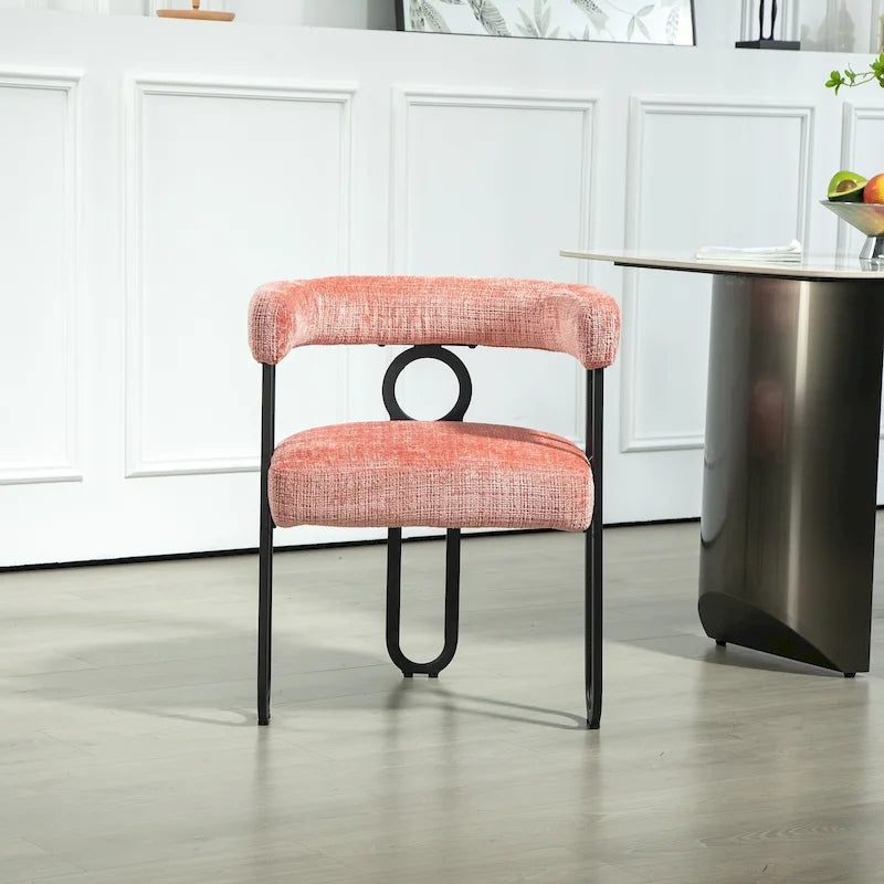 Modern PU Upholstered Accent Chair for LIving Room or Dining
