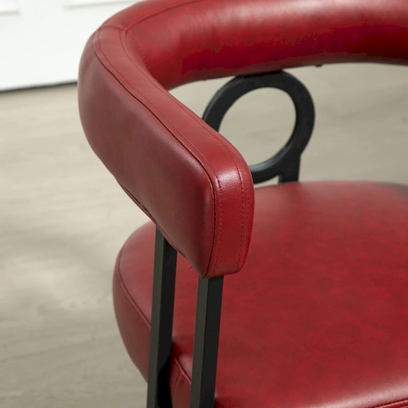 Modern PU Upholstered Accent Chair for LIving Room or Dining