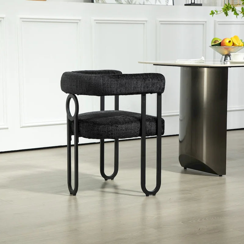 Modern PU Upholstered Accent Chair for LIving Room or Dining