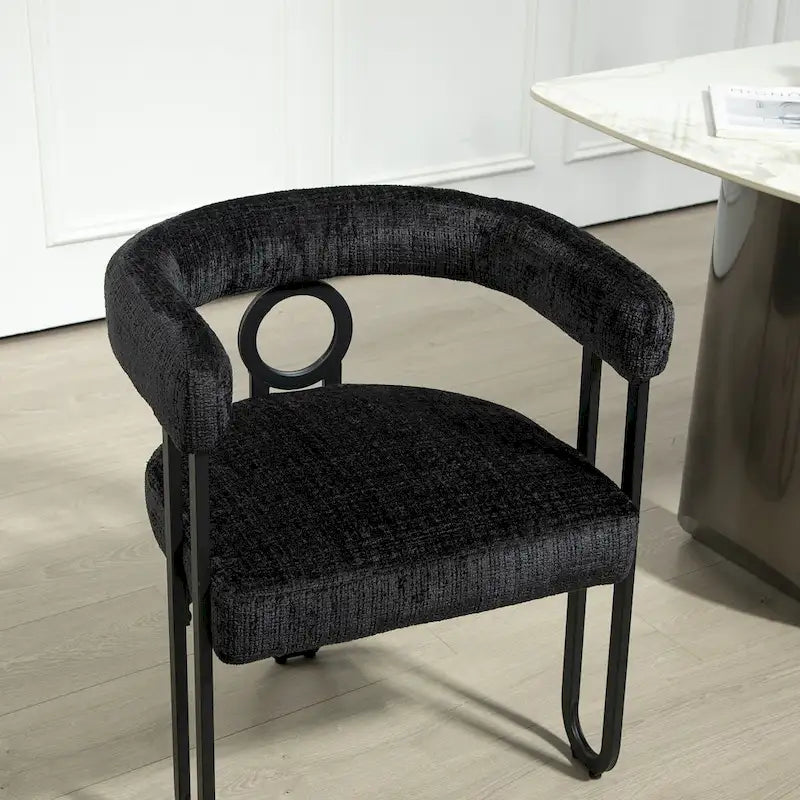 Modern PU Upholstered Accent Chair for LIving Room or Dining