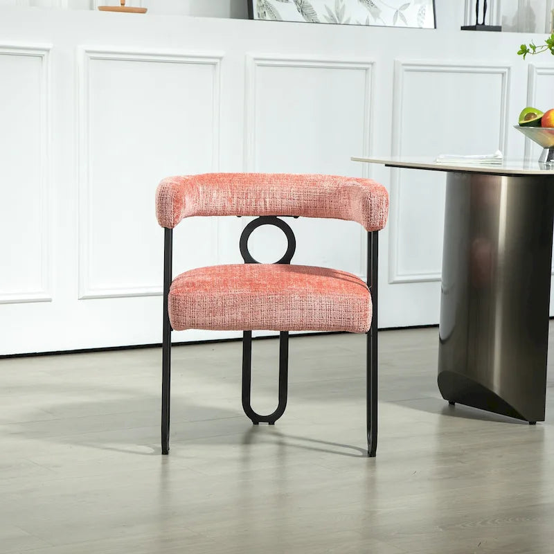 Modern PU Upholstered Accent Chair for LIving Room or Dining