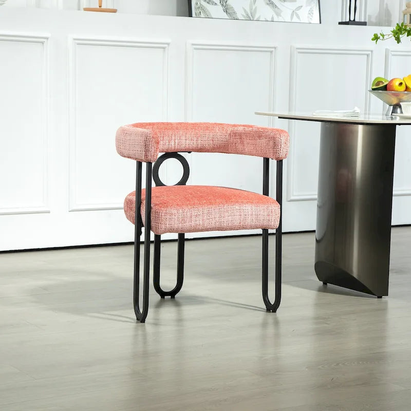 Modern PU Upholstered Accent Chair for LIving Room or Dining