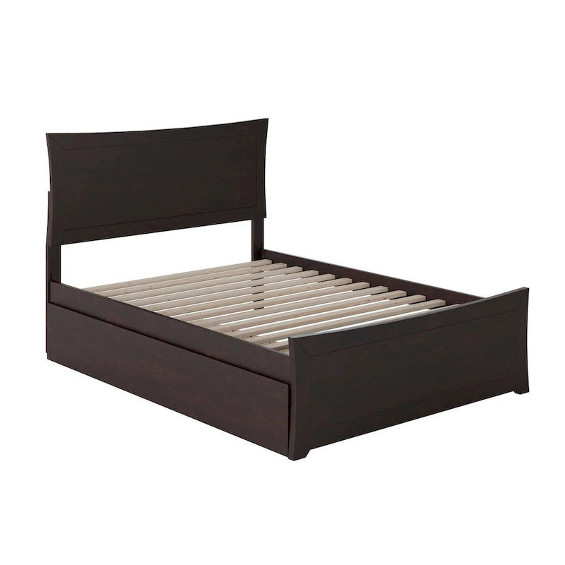 Platform Bed with Matching Footboard & Trundle