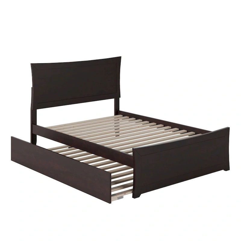 Platform Bed with Matching Footboard & Trundle