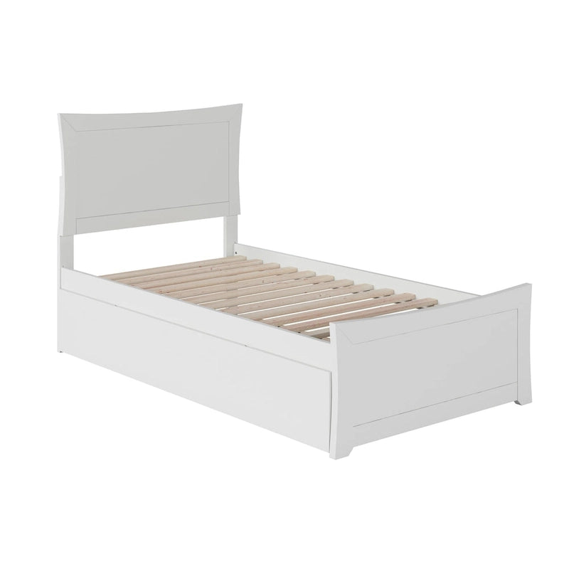 Platform Bed with Matching Footboard & Trundle