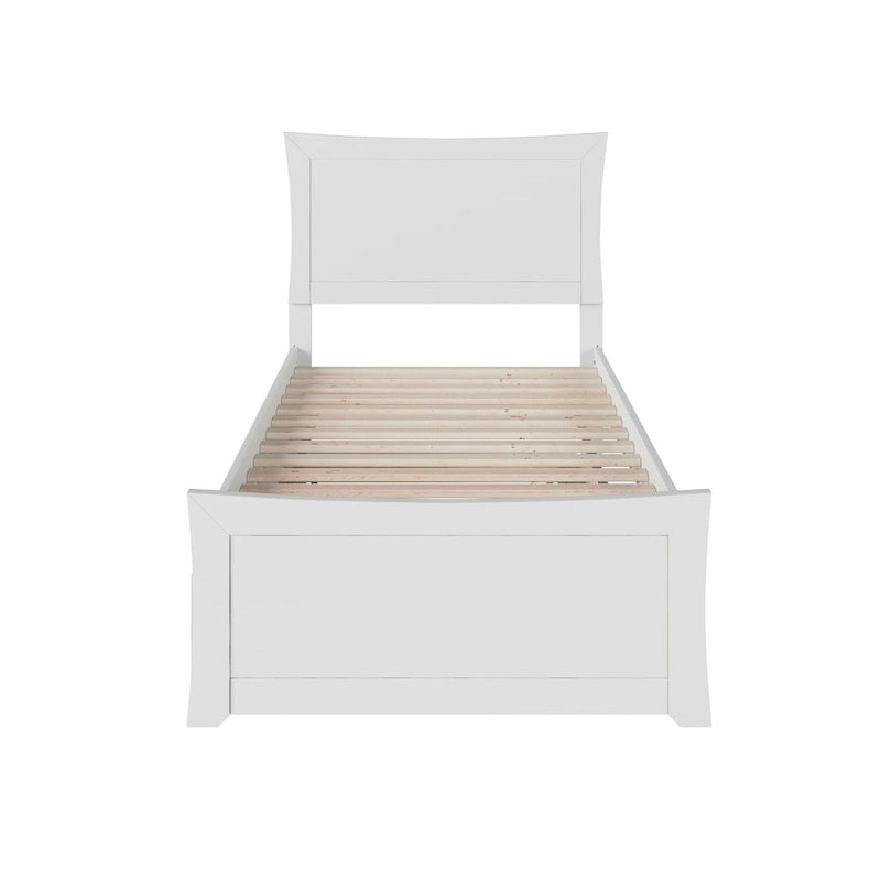 Platform Bed with Matching Footboard & Trundle