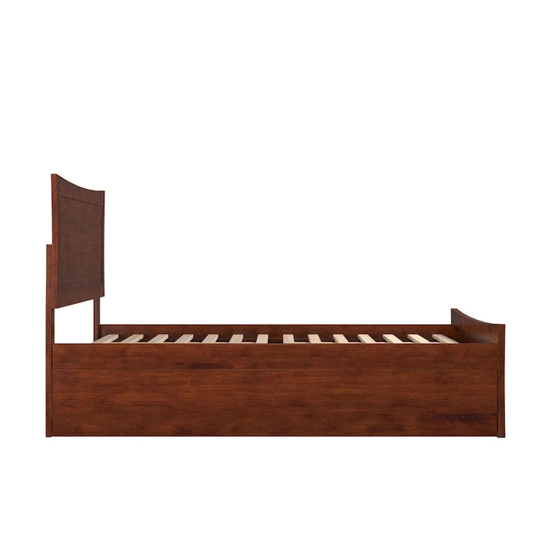 Platform Bed with Matching Footboard & Trundle