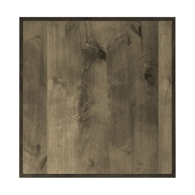 48 inch TV Stand for TVs up to 55 inches, No Assembly Required, Barnwood Finish