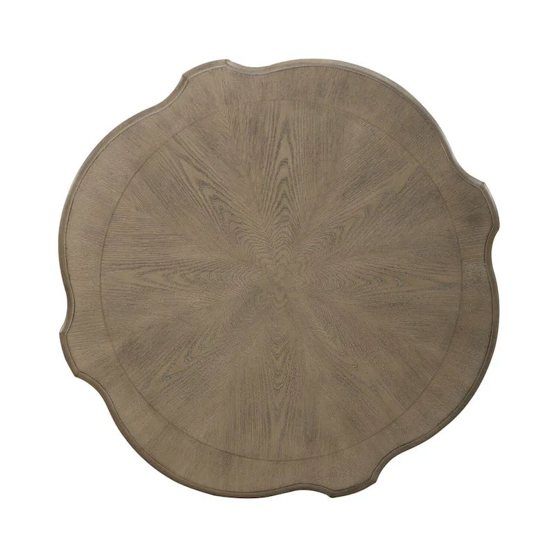 Magnolia Manor Weathered Bisque Round Cocktail Table