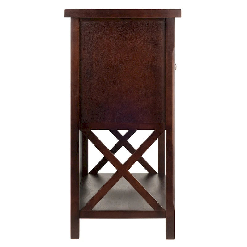 Buffet Cabinet, Cappuccino - 43.8W x 18D x 35.9H