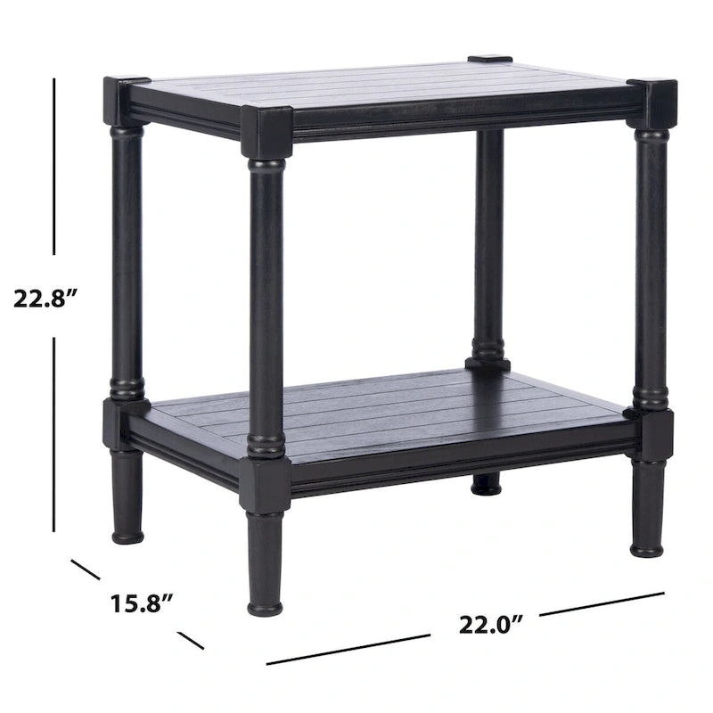 Rectangle Accent Table - 22 W x 15.8 L x 22.8 H - 22Wx16Dx23H