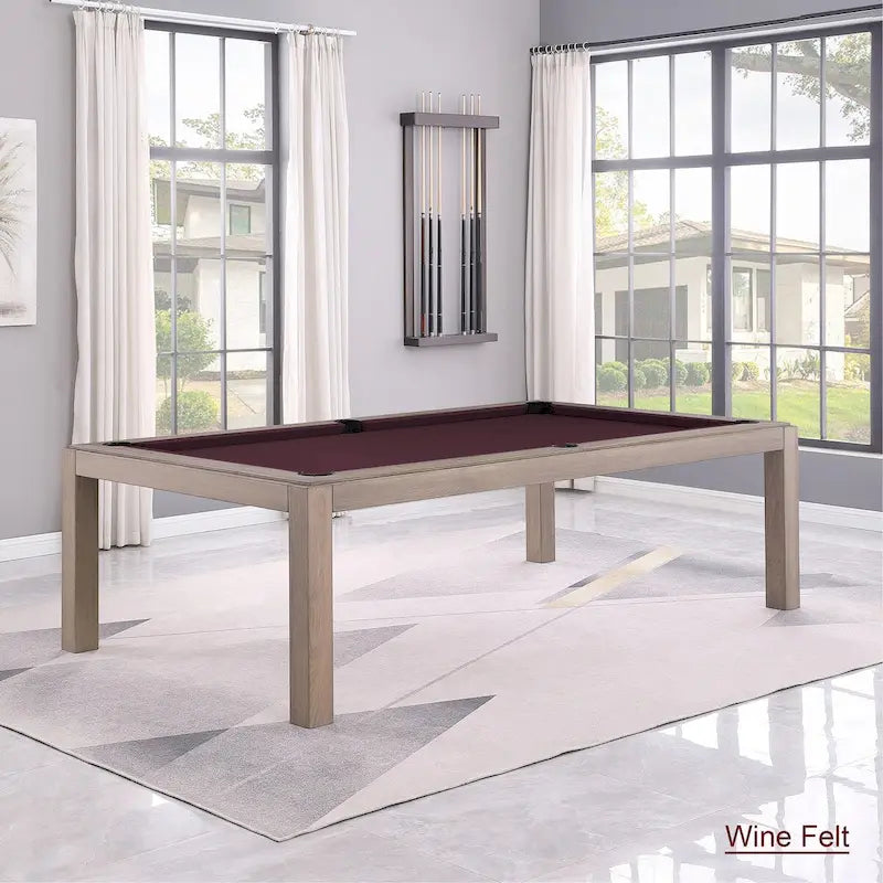 7ft Billiard Slate Pool Table with dining top