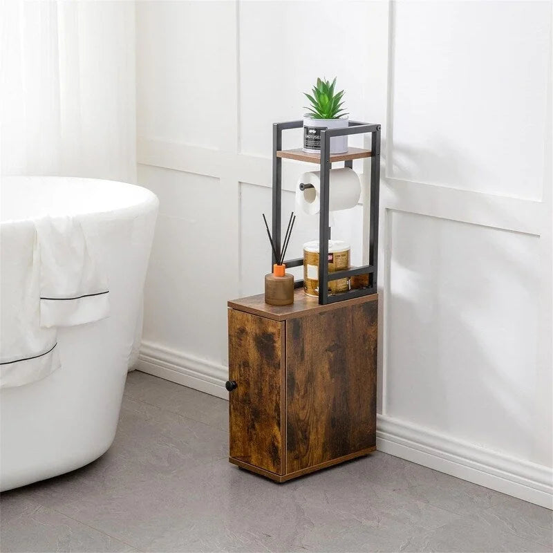 Small Bathroom Storage Cabinet - 6.5D x 11.8W x 29.5H