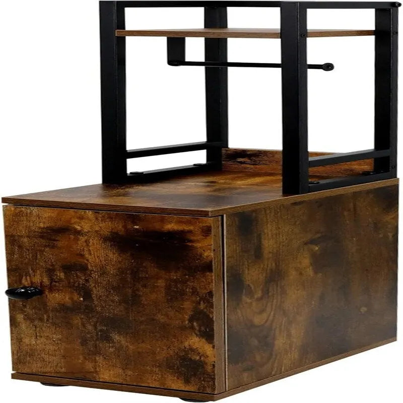 Small Bathroom Storage Cabinet - 6.5D x 11.8W x 29.5H